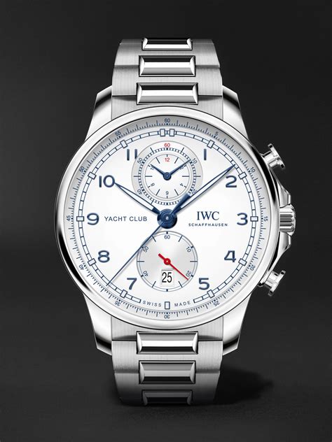 iwc international watch company schaffhausen portugieser yacht club chronograph|iwc schaffhausen watches for men.